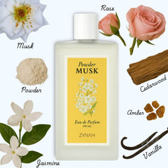 Shop ZYNAH Powder Musk Eau de Parfum