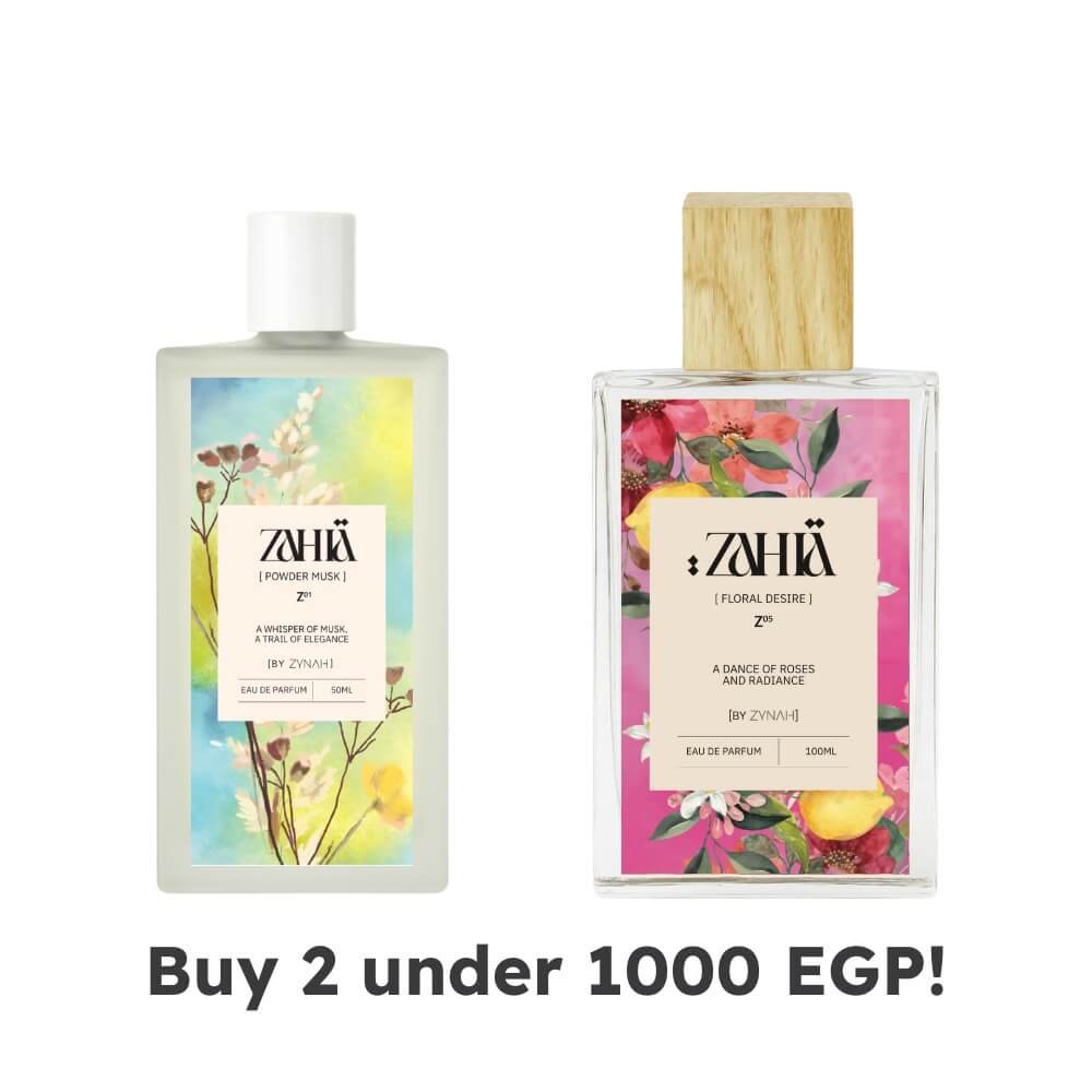 Powder Musk + Floral Desire Perfumes 50ml Zahia