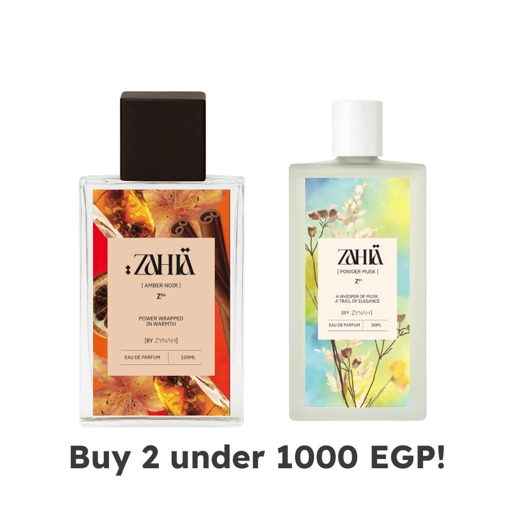 Zahia Amber Noir & Powder Musk Perfumes 50ml