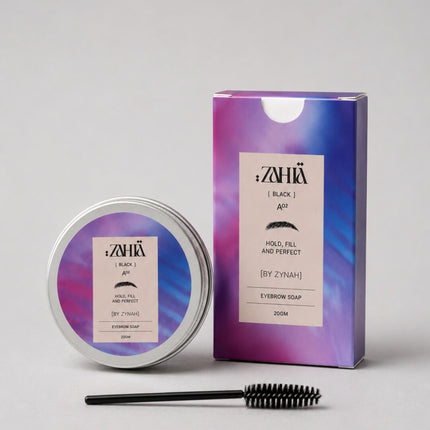 Zahia Black Brow Soap (Define, Hold & Fill) on ZYNAH