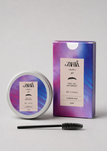 Zahia Black Brow Soap (Define, Hold & Fill) on ZYNAH