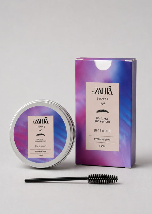 Zahia Black Brow Soap (Define, Hold & Fill) on ZYNAH