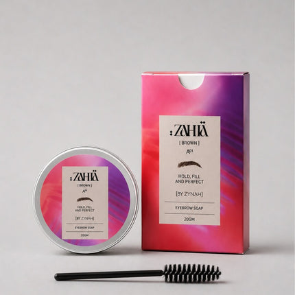 Zahia Brown Brow Soap (Define, Hold & Fill) on ZYNAH