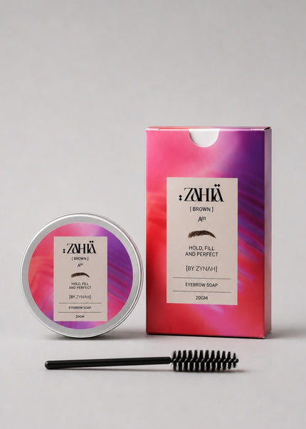 Zahia Brown Brow Soap (Define, Hold & Fill) on ZYNAH