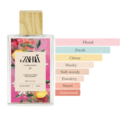 Zahia floral desire perfume