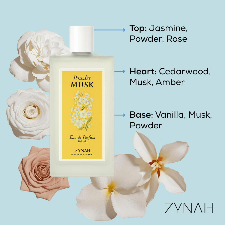 Shop ZYNAH Powder Musk Eau de Parfum 100ml
