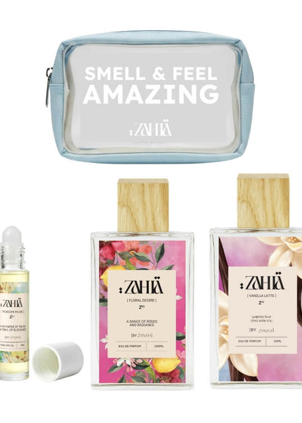 Zahia Perfumes: The Signature Layering Collection (Vanilla, Floral, MuskL