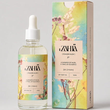 Shop Zahia's Dry Oil Powder Musk edition 100ml