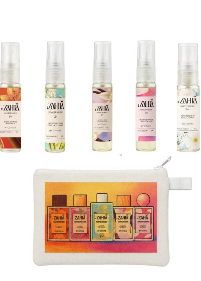 Zahia Essentials: 5 Mini Scents Set
