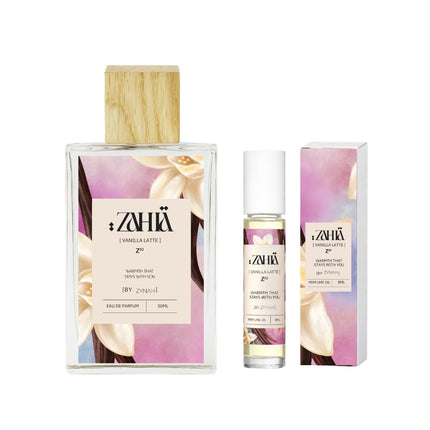 Vanilla Latte Set (Eau de Parfum 50ml & Perfume Oil 8ml)