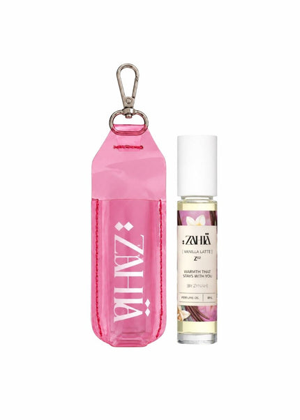 Zahia Vanilla Latte Roll On + Keychain