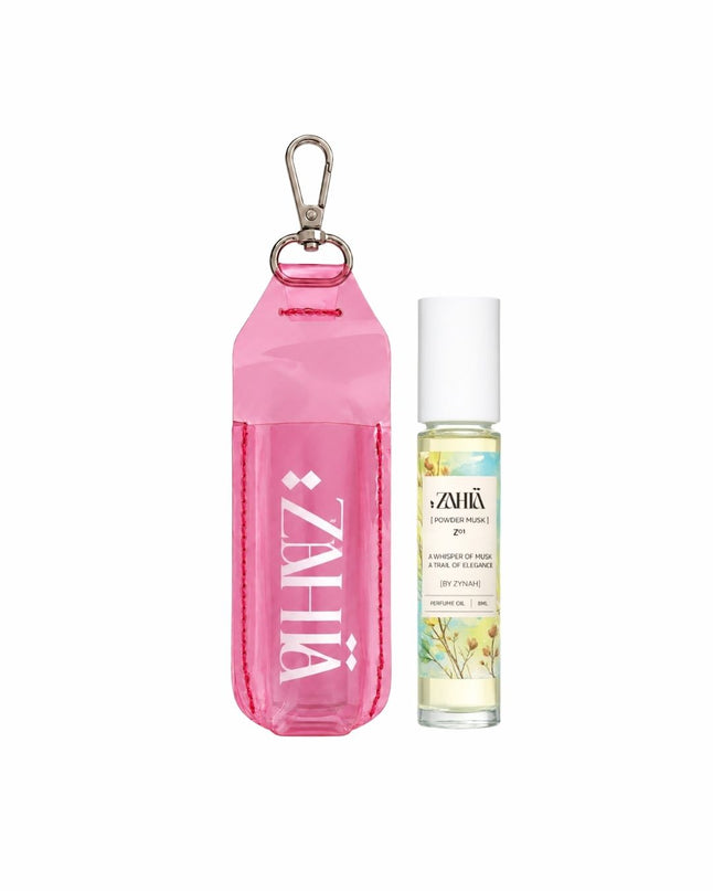 Zahia Powder Musk Roll On + Keychain