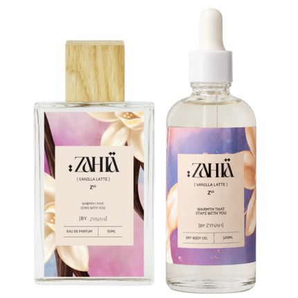 Vanilla Latte Dream Duo ( Perfume 50ML + Dry Oil 100ML ) on ZAHIA