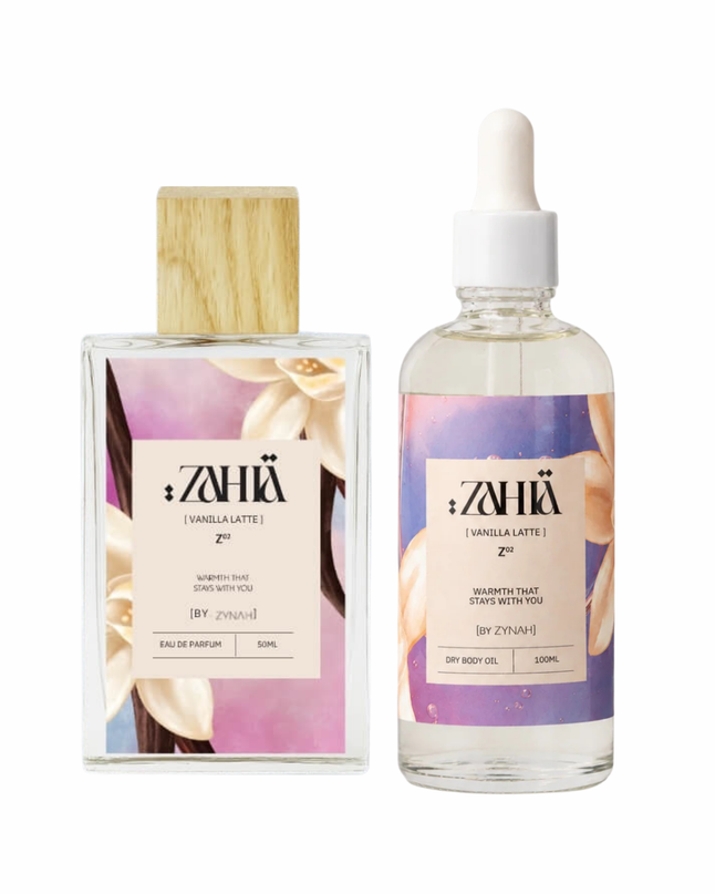 Vanilla Latte Dream Duo ( Perfume 50ML + Dry Oil 100ML ) on ZAHIA