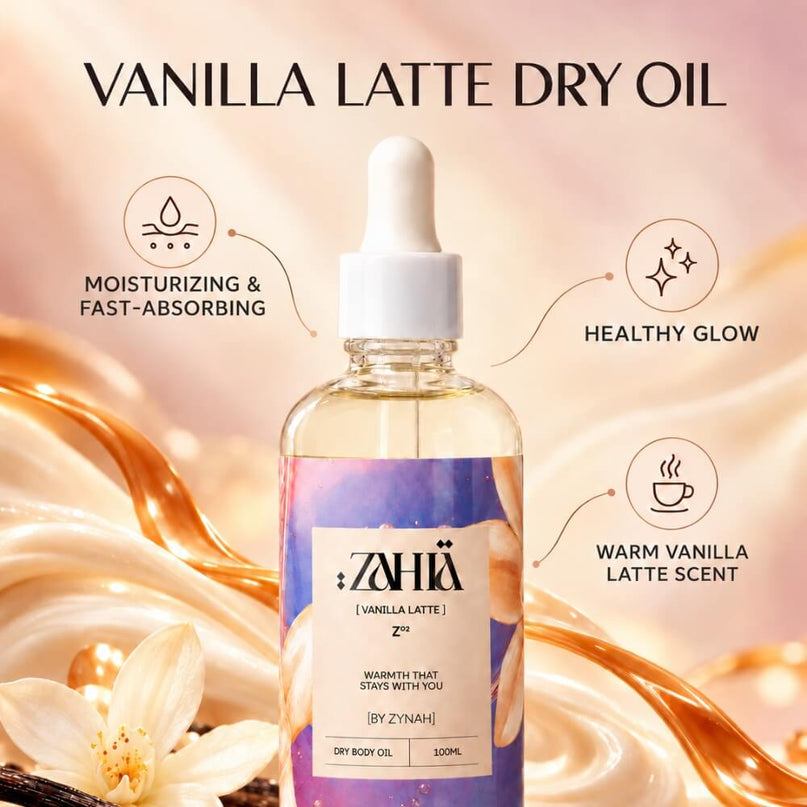 Dry Body Oil Vanilla Latte Edition 100ml